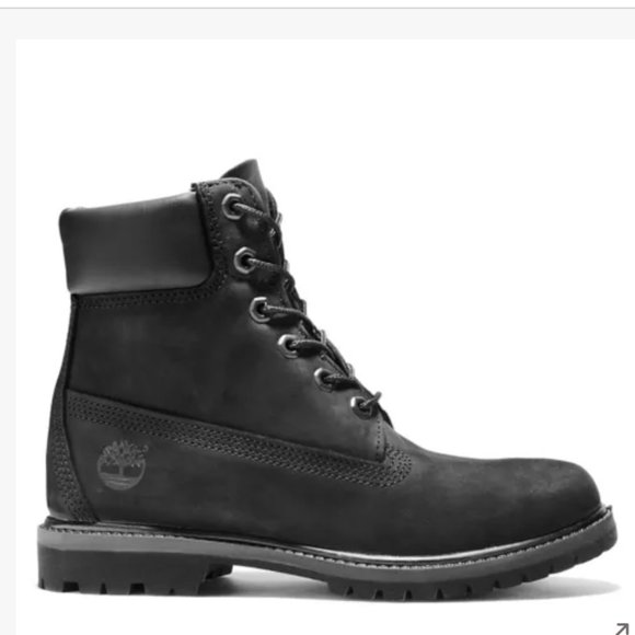 Timberland Shoes - TIMBERLAND 6" Nubuck Premium Waterproof Boots  9  Black